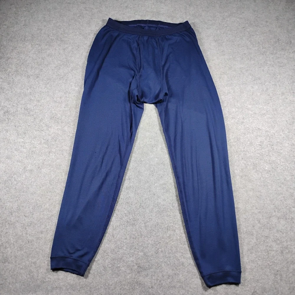 Vintage Patagonia Capilene Midweight Bottoms Base Layer Pants Men's Medium Blue